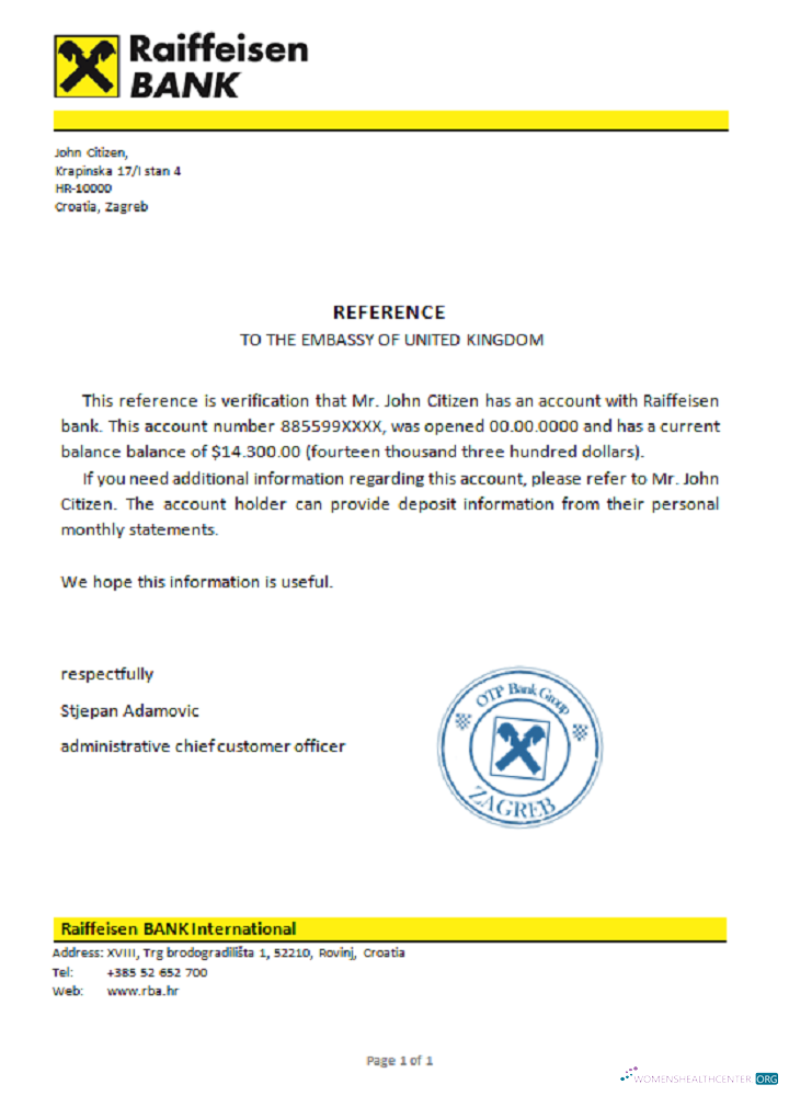 Download Croatia Raiffeisen bank reference Photoshop template